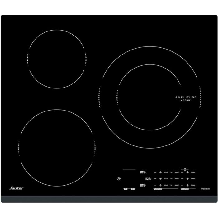 Sauter SPI4360B 7200 W 3 Foyers Plaque à Induction Encastrable