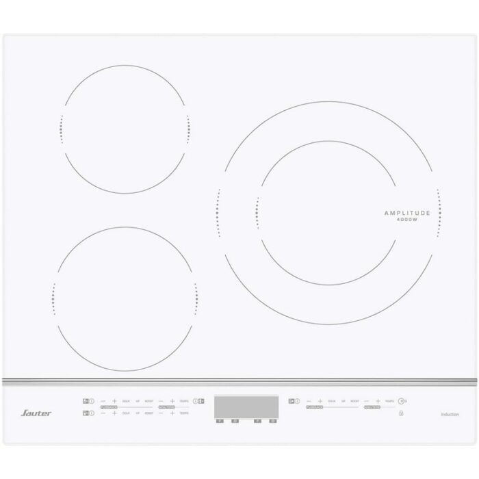 Sauter SPI4360X/W 7200 W 3 Foyers Plaque à Induction Encastrable