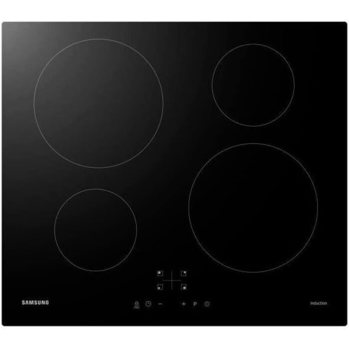 Samsung NZ64M3NM1BB 7200 W 4 Foyers Table de Cuisson Induction